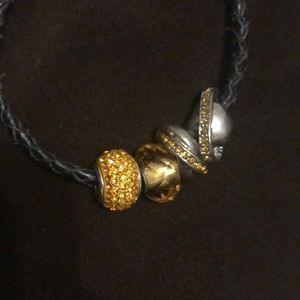 Gold bundle of charms to fit any pandora bracelet